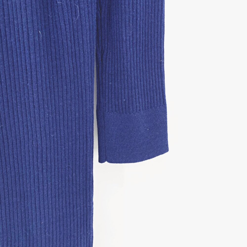 Loft Long Ribbed Open Cardigan - Picture 7 of 9